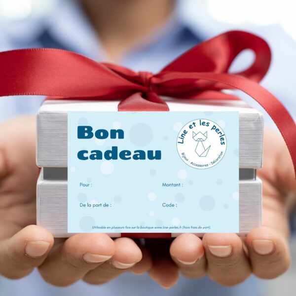 carte cadeau à offrir