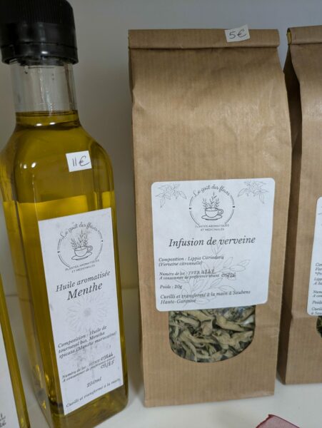 Atelier du coin huile infusion