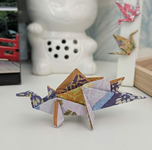 stégosaure origami